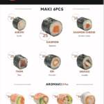 Menu Best Sushi Ya Marrakech February 2024 125606-803300